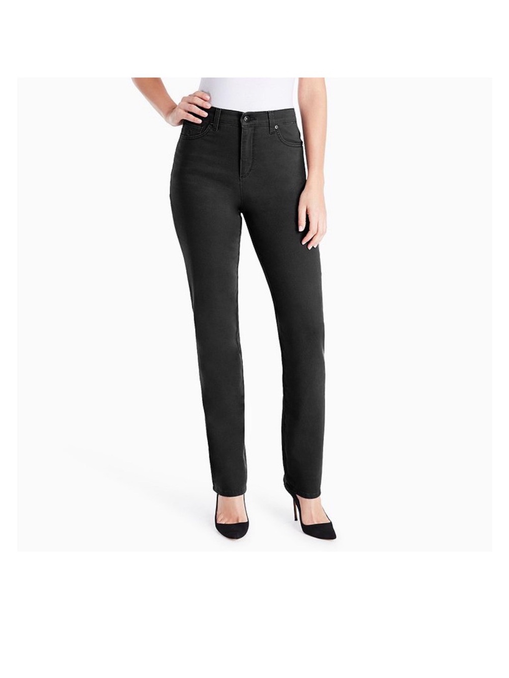 Gloria Vanderbilt Slimming Jeans in Black